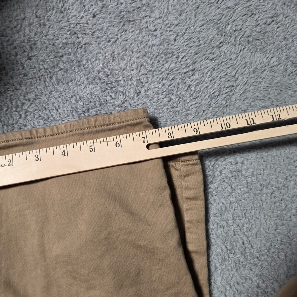 Banana Republic Mens 38x29 Slim Pants Khaki Black Set of 2 Cotton Stretch Chinos - Picture 2 of 8